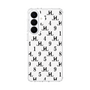 スリムプロテクションケース［ Chell classy - Monogram - White ］