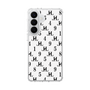 スリムプロテクションケース［ Chell classy - Monogram - White ］