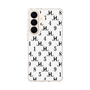 スリムプロテクションケース［ Chell classy - Monogram - White ］