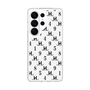 スリムプロテクションケース［ Chell classy - Monogram - White ］