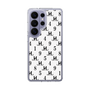 スリムプロテクションケース［ Chell classy - Monogram - White ］