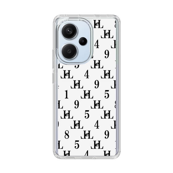 スリムプロテクションケース［ Chell classy - Monogram - White ］