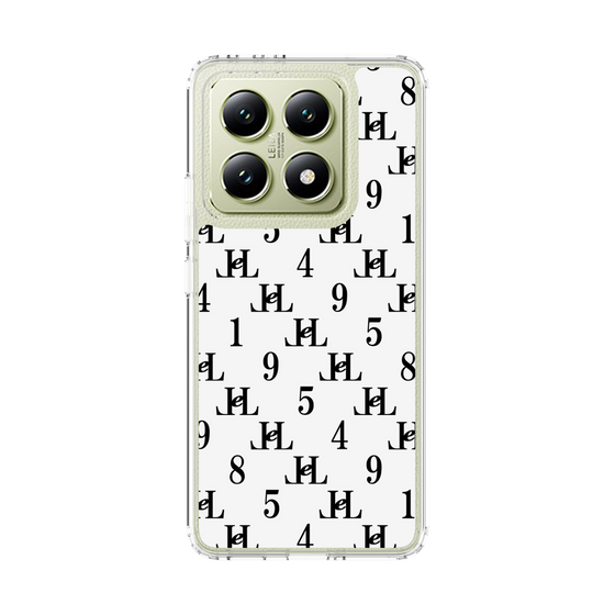 スリムプロテクションケース［ Chell classy - Monogram - White ］