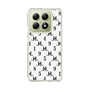スリムプロテクションケース［ Chell classy - Monogram - White ］