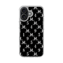 スリムプロテクションケース［ Chell classy - Monogram - Black ］