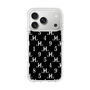 スリムプロテクションケース［ Chell classy - Monogram - Black ］