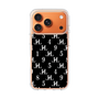 スリムプロテクションケース［ Chell classy - Monogram - Black ］