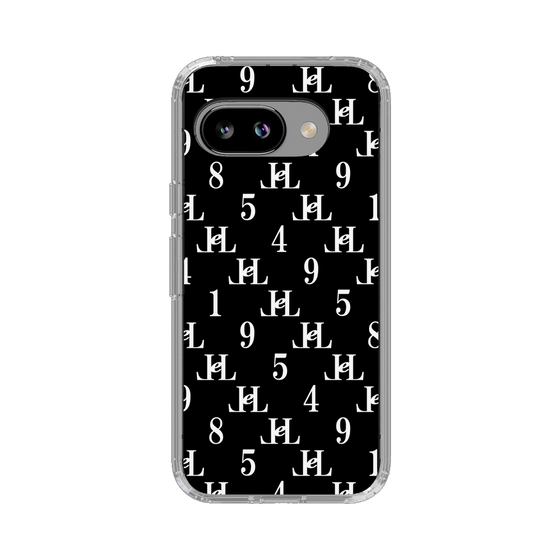 スリムプロテクションケース［ Chell classy - Monogram - Black ］