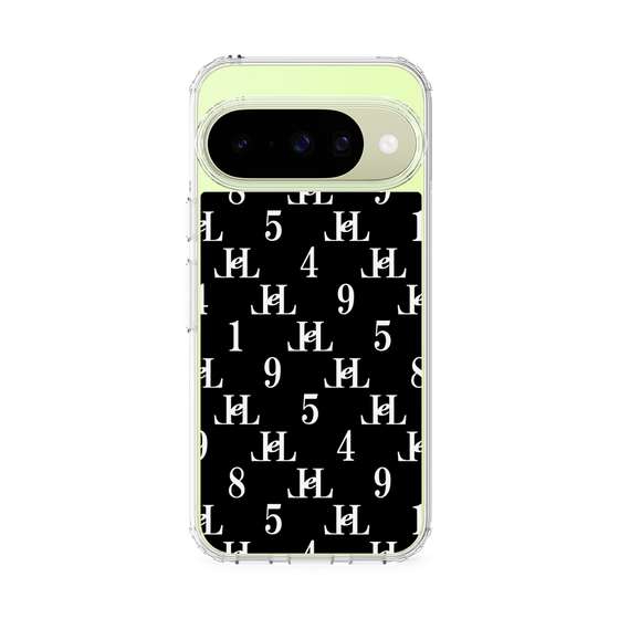 スリムプロテクションケース［ Chell classy - Monogram - Black ］