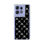スリムプロテクションケース［ Chell classy - Monogram - Black ］