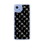スリムプロテクションケース［ Chell classy - Monogram - Black ］
