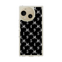 スリムプロテクションケース［ Chell classy - Monogram - Black ］