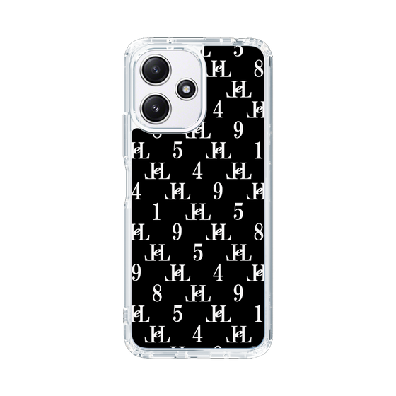 スリムプロテクションケース［ Chell classy - Monogram - Black ］