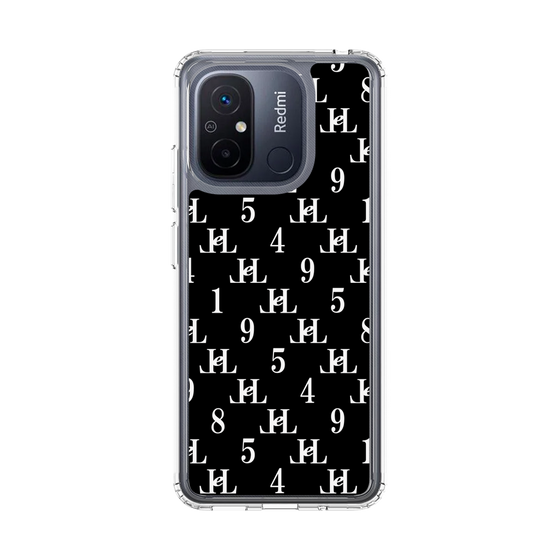 スリムプロテクションケース［ Chell classy - Monogram - Black ］
