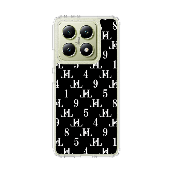 スリムプロテクションケース［ Chell classy - Monogram - Black ］