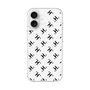 スリムプロテクションケース［ Chell classy - Logo - White ］