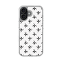 スリムプロテクションケース［ Chell classy - Logo - White ］
