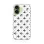 スリムプロテクションケース［ Chell classy - Logo - White ］