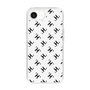 スリムプロテクションケース［ Chell classy - Logo - White ］