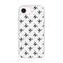 スリムプロテクションケース［ Chell classy - Logo - White ］
