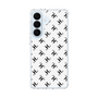 スリムプロテクションケース［ Chell classy - Logo - White ］