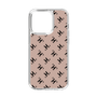 スリムプロテクションケース［ Chell classy - Logo - Beige ］