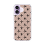 スリムプロテクションケース［ Chell classy - Logo - Beige ］