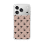 スリムプロテクションケース［ Chell classy - Logo - Beige ］