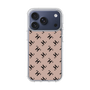 スリムプロテクションケース［ Chell classy - Logo - Beige ］
