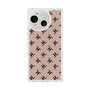 スリムプロテクションケース［ Chell classy - Logo - Beige ］