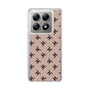 スリムプロテクションケース［ Chell classy - Logo - Beige ］