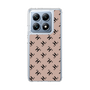 スリムプロテクションケース［ Chell classy - Logo - Beige ］