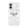 スリムプロテクションケース［ Chell classy - Logotype ］