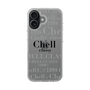 スリムプロテクションケース［ Chell classy - Logotype ］