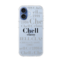 スリムプロテクションケース［ Chell classy - Logotype ］