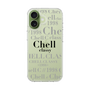 スリムプロテクションケース［ Chell classy - Logotype ］
