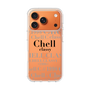 スリムプロテクションケース［ Chell classy - Logotype ］