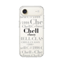 スリムプロテクションケース［ Chell classy - Logotype ］