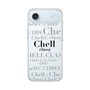スリムプロテクションケース［ Chell classy - Logotype ］