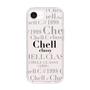 スリムプロテクションケース［ Chell classy - Logotype ］