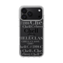 スリムプロテクションケース［ Chell classy - Logotype ］