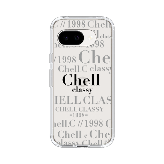 スリムプロテクションケース［ Chell classy - Logotype ］