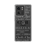 スリムプロテクションケース［ Chell classy - Logotype ］