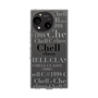スリムプロテクションケース［ Chell classy - Logotype ］