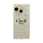 スリムプロテクションケース［ Chell classy - Logotype ］
