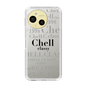 スリムプロテクションケース［ Chell classy - Logotype ］