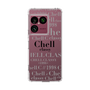 スリムプロテクションケース［ Chell classy - Logotype ］