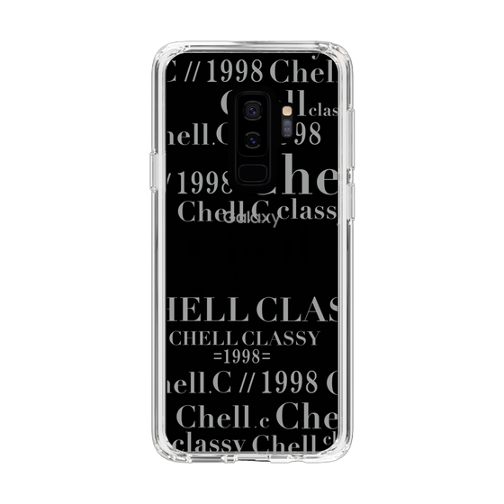 スリムプロテクションケース［ Chell classy - Logotype ］