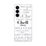 スリムプロテクションケース［ Chell classy - Logotype ］