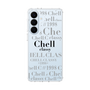スリムプロテクションケース［ Chell classy - Logotype ］